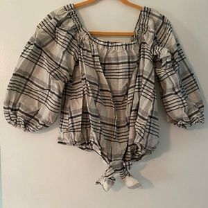 A New Day off the shoulder top.